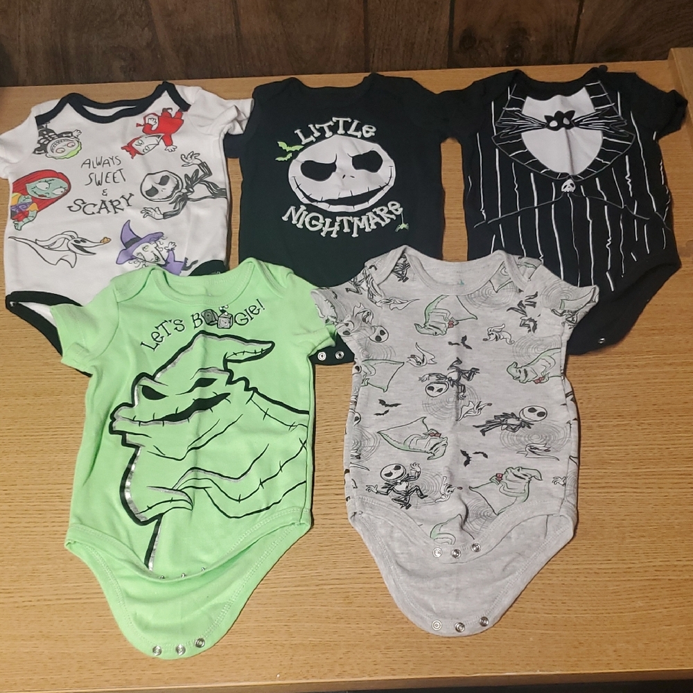 Disney Baby Nightmare Before Christmas Five Piece Set
